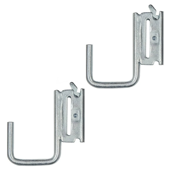 SNAP-LOC E-Track Multi-Purpose J-Hook 2 Inch Hanger 2-Pack