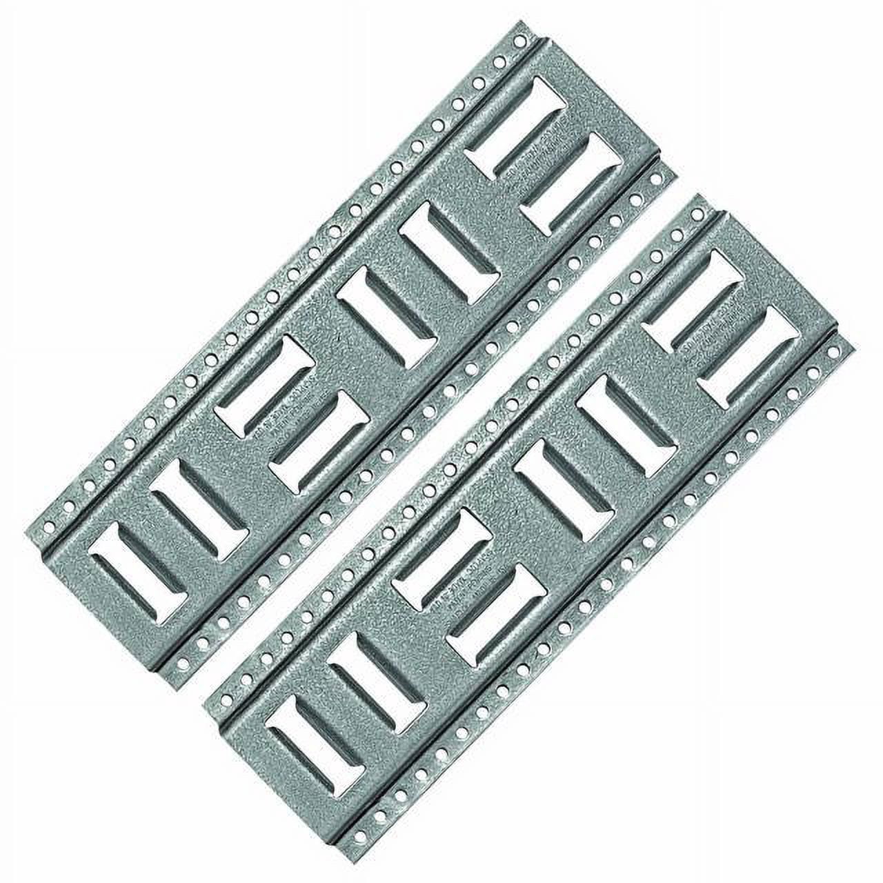 Snapable Fastrack SNAP-LOC Fast-Track E-Track 16 Inch 2-Pack USA Galvanized Steel ...