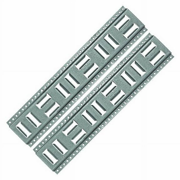 SNAP-LOC Fast-Track E-Track 24 Inch 2-Pack USA Galvanized Steel Horizontal Vertical