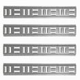thumbnail image 1 of SNAP-LOC Fast-Track E-Track 32 Inch 4-Pack USA Galvanized Steel Horizontal Vertical, Logistic Tie-Down for Pickups, Trucks, Trailers, 1 of 7