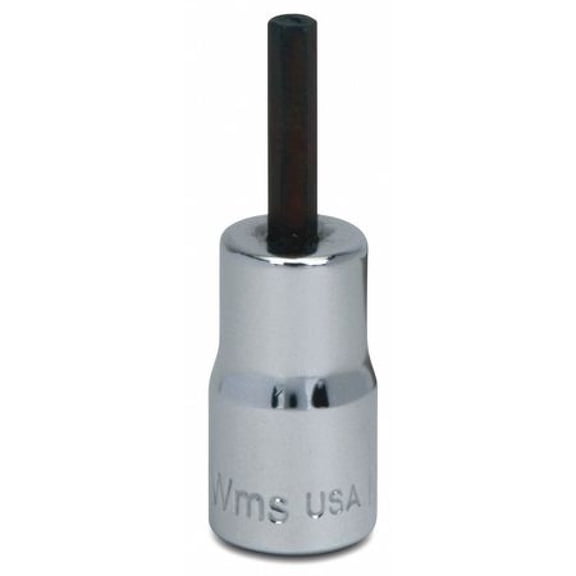 SNAP-ON INDUSTRIAL BRANDS MA-4-1/2A 1/4" Dr, 5/64" Size, SAE Hex Bit Socket, 6 Pts