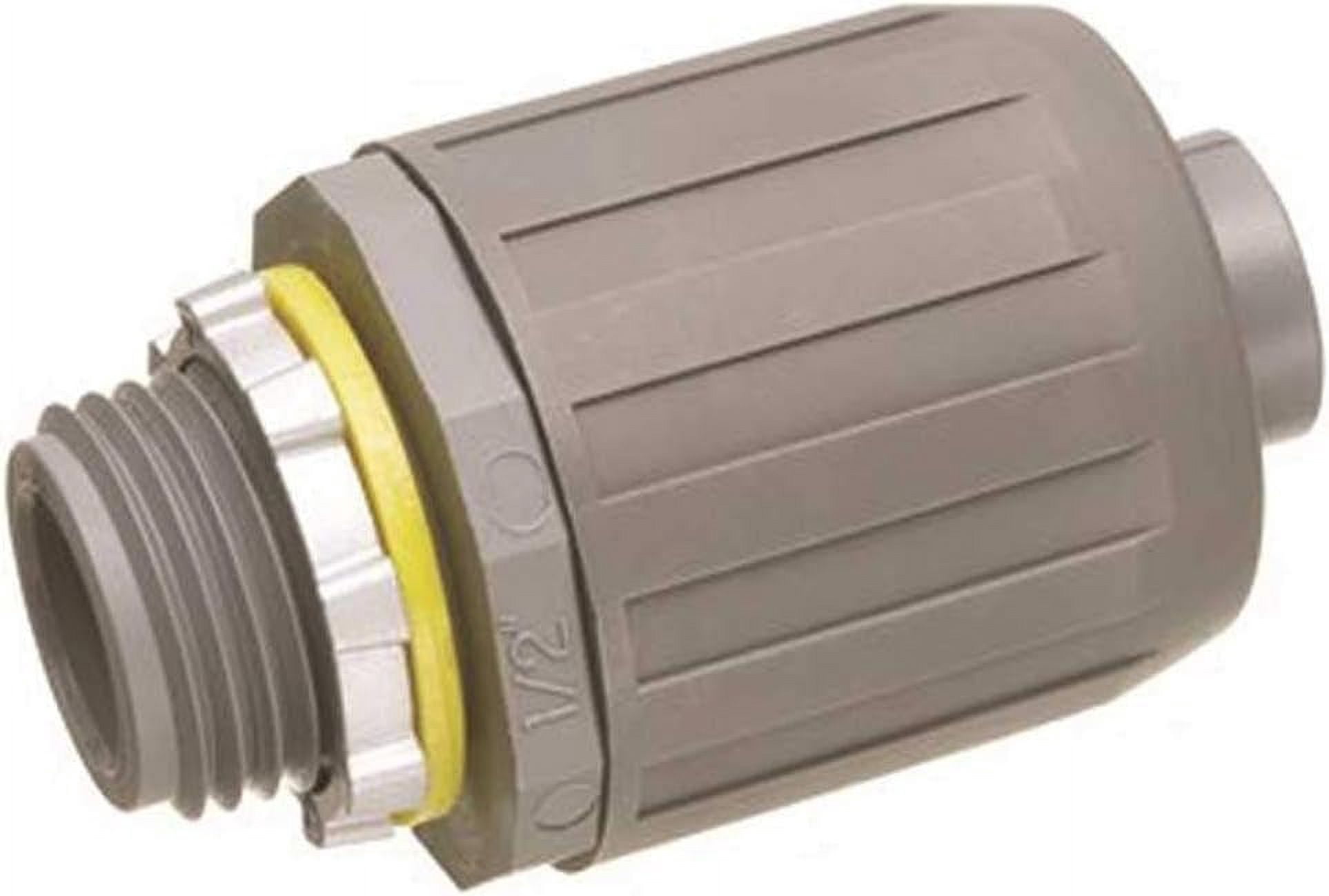 SNAP2IT Straight Connector for Liquid-Tight Conduit, Push-On ...