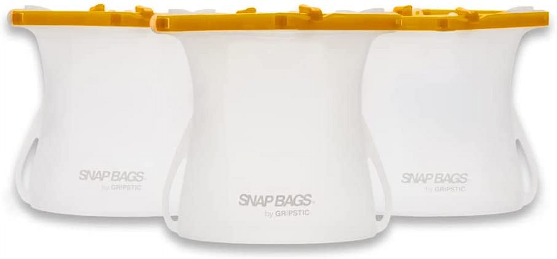 SNAPBAG Microwave Steamer, Vegetable Steamer & Food Storage Container