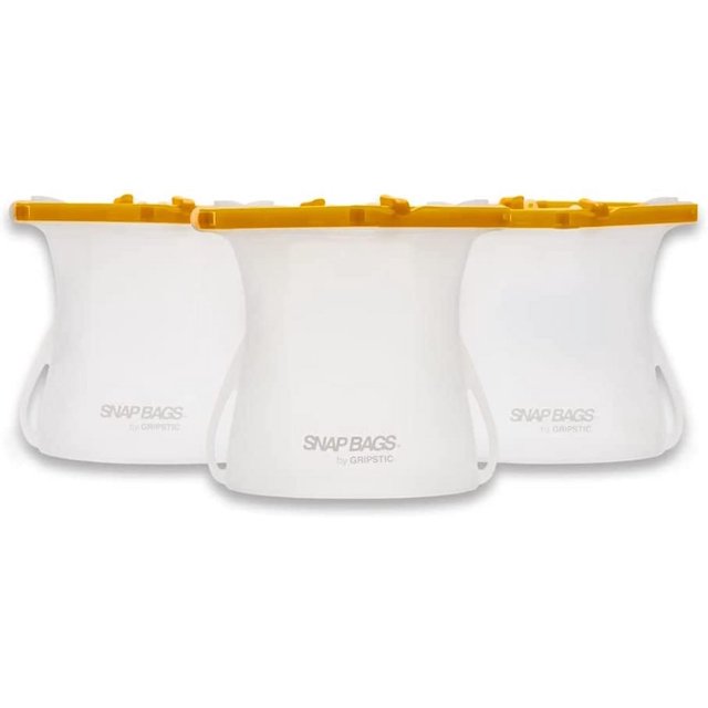SNAPBAG Microwave Steamer, Vegetable Steamer & Food Storage Container