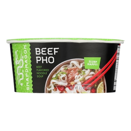 SNAPDRAGON - Vietnamese Pho Noodle Soup Bowl - 2.1 Oz Case of 6