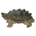 thumbnail image 1 of Hi-Line Gifts 10.5" Snapping Turtle Outdoor Garden Statue, 1 of 4