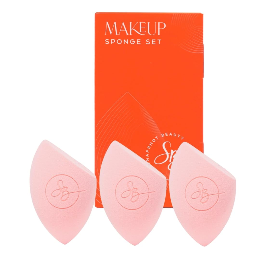 SNAPSHOT BEAUTY™ Makeup Sponge Set 3 Professional Beauty Blending