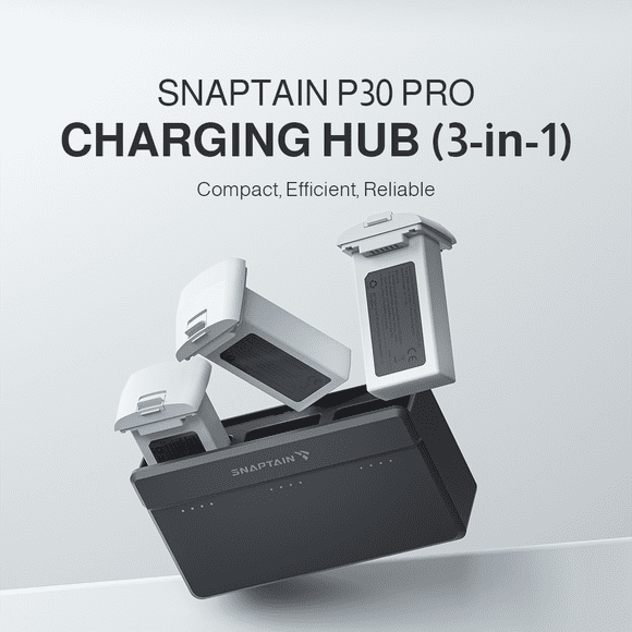 SNAPTAIN P30 Pro Drone Official Battery Charging Hub (3-in-1)