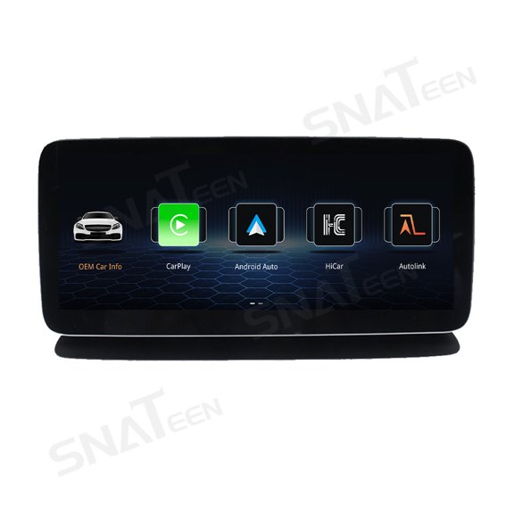 SNATEEN 10.25/12.3 inch Linux Carplay Screen/Radio/Multimedia Player for Mercedes Benz GLE GLS 2016-2018 Universal Car Navigation/GPS Upgrade Headunit Display 1080P Touch Screen Replace System
