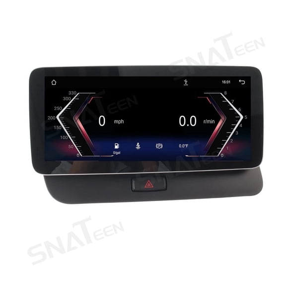 SNATEEN 10.25 inch Linux Carplay Screen/Radio/Multimedia Player for Audi Q5 2009-2017 Universal Car Navigation/GPS Upgrade Headunit Display 1080P Touch Screen Replace System