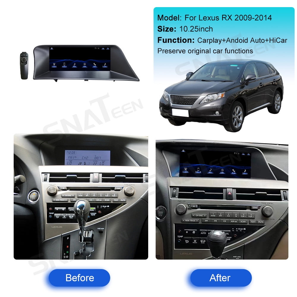 SNATEEN 10.25 inch Linux Carplay Screen/Radio/Multimedia Player for ...