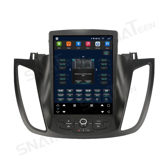 SNATEEN 10.4 inch Carplay Screen/Radio/Multimedia Player for Ford Kuga 2013-2017 Car Navigation/GPS Upgrade Headunit Android Display 1080P Touch Screen Receiver Replace System
