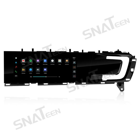 SNATEEN 11 inch Carplay Screen Radio for Porsche Panamera 2024 Model Universal Android Passenger Instrument Entertainment GPS Upgrade Stereo Replaces Digital Co-pilot Smart Screen