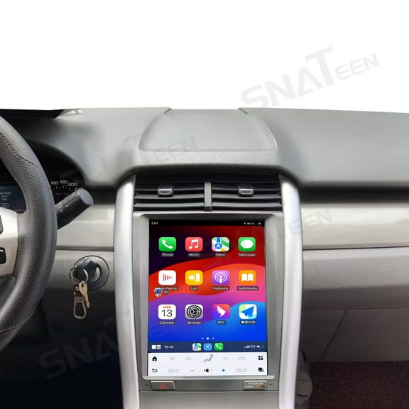 SNATEEN 12.1" Android 13 Car Stereo for Ford Edge 2010-2013 Replacement DSP Radio with Wireless CarPlay/Android Auto,GPS Navigation,Fast Boot HD Multimedia Player