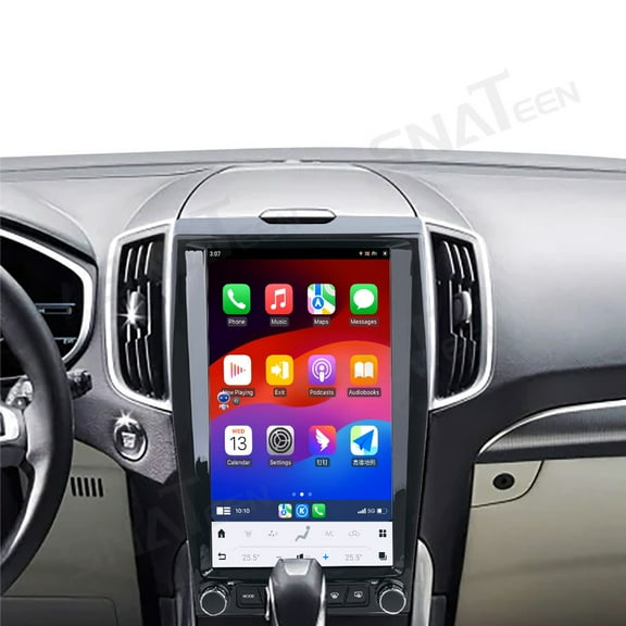 SNATEEN 12.1" Android 13 Car Stereo for Ford Edge 2015-2018 (Automatic) Replacement DSP Radio with Wireless CarPlay/Android Auto,GPS Navigation,Fast Boot HD Multimedia Player