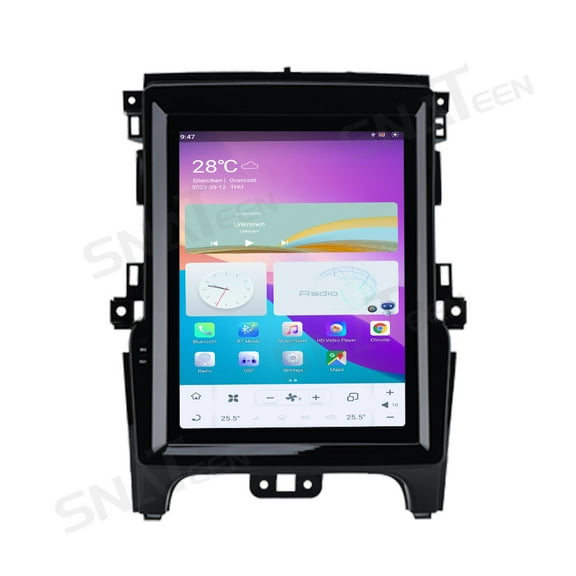 SNATEEN 12.1" Android 13 Car Stereo for Ford Everest 2016-2020 Replacement DSP Radio with Wireless CarPlay/Android Auto,GPS Navigation,Fast Boot HD Multimedia Player