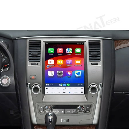 SNATEEN 12.1" Android 13 Car Stereo for Nissan Patrol 2010-2017 Replacement DSP Radio with Wireless CarPlay/Android Auto,GPS Navigation,Fast Boot HD Multimedia Player