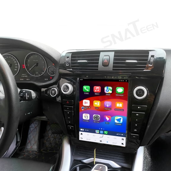 SNATEEN 12.1 inch Android Car Radio Multimedia Player for BMW X3 2014 2015 2016 Stereo Upgrade Carplay Touch Screen GPS Navigation Universal Head Unit Audio Display Receiver