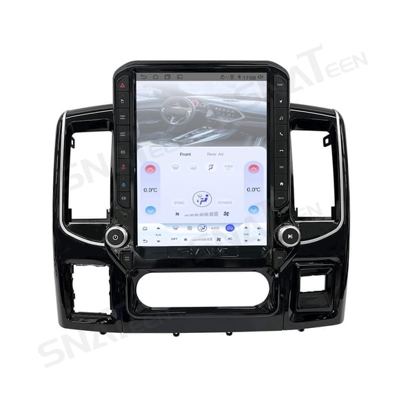 SNATEEN 12.1 inch Carplay Screen/Radio/Multimedia Player for Dodge Ram 2008-2012 Car Navigation/GPS Upgrade Headunit Android Display 1080P Touch Screen Receiver Replace System