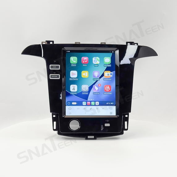 SNATEEN 12.1 inch Carplay Screen/Radio/Multimedia Player for Ford S-Max/Galaxy 2007-2015 Car Navigation/GPS Upgrade Headunit Android Display 1080P Touch Screen Receiver Replace System