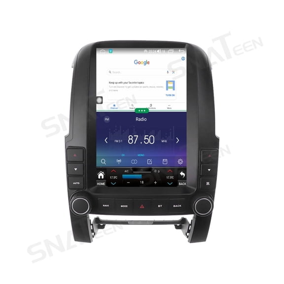 SNATEEN 12.1 inch Carplay Screen/Radio/Multimedia Player for Kia Sorento 2009-2012 Universal Car Navigation/GPS Upgrade Headunit Android Display 1080P Touch Screen Receiver Replace System