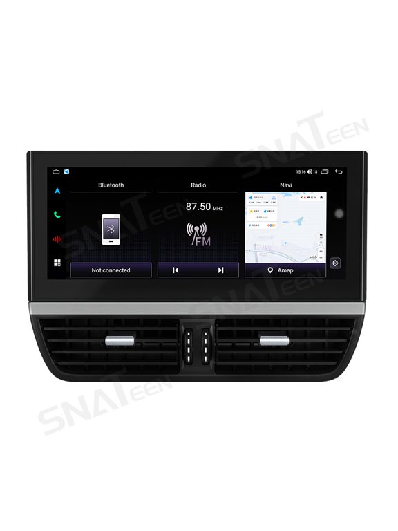 12.1 inch Carplay Touch Screen Radio for Porsche Cayenne 2010-2017 Models Universal Car GPS Navigation Multimedia Video DVD Upgrade 4G Android 1080P Stereo Receiver Replaces Head Unit