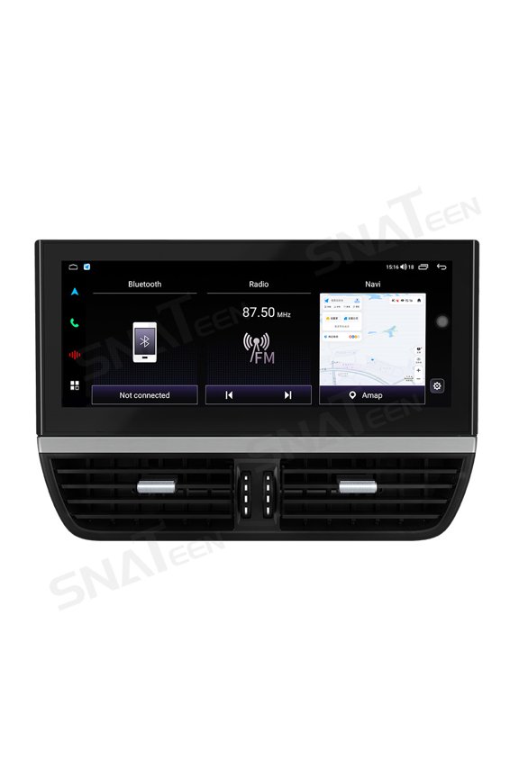 12.1 inch Carplay Touch Screen Radio for Porsche Cayenne 2010-2017 Models Universal Car GPS Navigation Multimedia Video DVD Upgrade 4G Android 1080P Stereo Receiver Replaces Head Unit