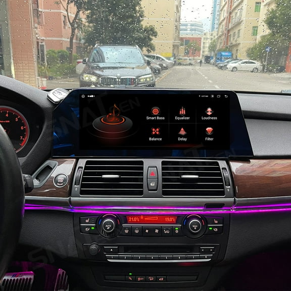 SNATEEN 12.3" Android 13 Multimedia Video Player Autoradio CarPlay GPS Navigation Stereo for BMW X5 E70 X6 E71 2007-2013 CCC CIC System