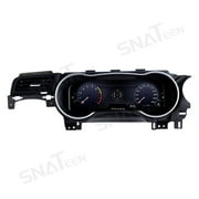SNATEEN Car Digital Cluster LCD Screen Instrument Panel for Ford Mustang 2015 2016 2017 2018 2019 2020 Models Virtual Cockpit Speedometer Dashboard Upgrade Universal Fit Linux Car Accessories