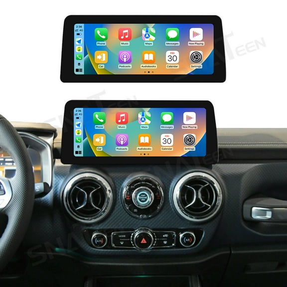 SNATEEN 12.3 inch Carplay Screen/Radio/Multimedia Player for Beijing BJ40/BAIC EU5/BAIC D50 2018-2022 Universal Car Navigation/GPS Upgrade Headunit Android Display 1080P Touch Screen Replace System