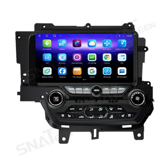 SNATEEN 12.3 inch Carplay Screen/Radio/Multimedia Player for Chevrolet Corvette C7 2013-2019 Models Universal Car Navigation/GPS Upgrade Headunit Android Display Video 1080P Touch Screen Receiver