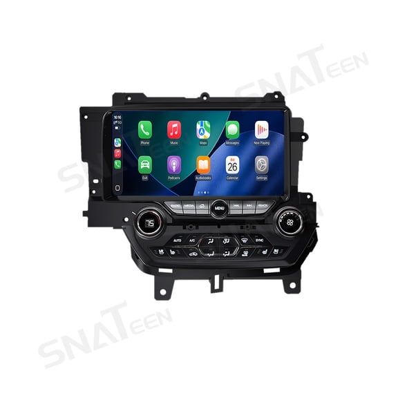 SNATEEN 12.3 inch Carplay Screen/Radio/Multimedia Player for Chevrolet Corvette C7 2013-2019 Universal Car Navigation/GPS Upgrade Headunit Android Display 1080P Touch Screen Receiver Replace System