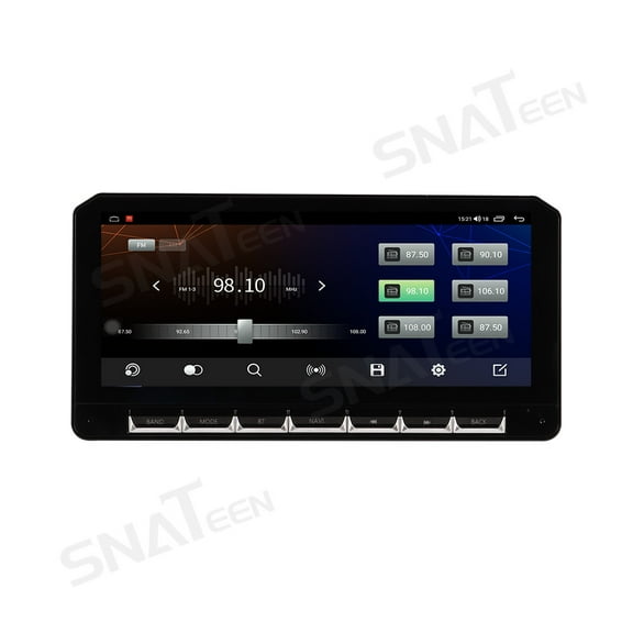 SNATEEN 12.3 inch Carplay Screen/Radio/Multimedia Player for Nissan GTR 2017-2024 Universal Car Navigation/GPS Upgrade Headunit Android Display 1080P Touch Screen Receiver Replace System