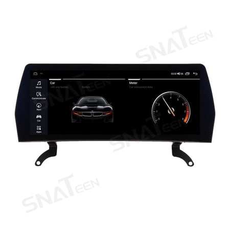 SNATEEN 12.3 inch Touch Screen Car Radio for BMW X3 F25 F26 2011-2013 CIC System GPS Navigation Multimedia Video DVD Carplay Stereo Receiver Head Unit