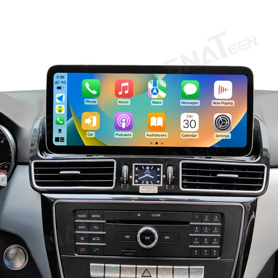 SNATEEN 12.3 inch Touch Screen Car Radio for Benz GLE 2015-2018 GPS Navigation Multimedia Video DVD Carplay Stereo Receiver Head Unit
