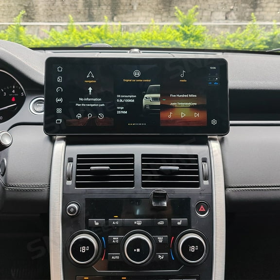 SNATEEN 12.3 inch Touch Screen Qualcomm Android 13 Car Radio for Land Rover Discovery Sport 2015-2019 Stereo GPS Navigation Head Unit Multimedia Player Touch Screen Carplay
