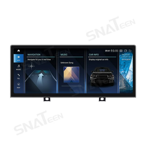 SNATEEN 12.3 inch Ultra-thin Car Stereo for BMW 2 Series 2013-2018 NBT/EVO System Android 13 Car Radio Multimedia GPS Navigation Wireless Carplay