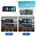 thumbnail image 1 of SNATEEN 12.9 inch Linux Carplay Screen/Radio/Multimedia Player for BMW 5 Series 2018 2019 2020 EVO Universal Car Navigation/GPS Upgrade Headunit Display 1080P Touch Screen Replace System, 1 of 16
