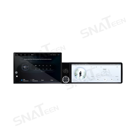 SNATEEN 13.1+12.3 inch Carplay Screen/Radio for Land Rover Range Rover Executive 2017 Upgrade Multimedia Headunit Android Touch Screen Navigation/GPS Receiver