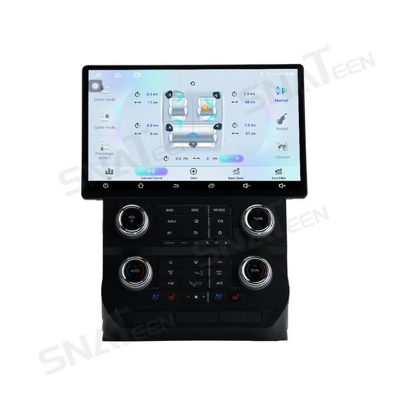 SNATEEN 13.1 inch Touch Screen Car Radio for Ford F150 2015-2021 GPS Navigation Multimedia Video DVD Carplay Stereo Receiver Head Unit