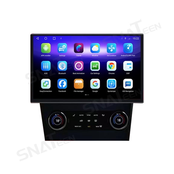 SNATEEN 13.3 inch Carplay Screen/Radio/Multimedia Player for Ford Mustang GT 2009-2015 Car Navigation/GPS Android 13 Upgrade Headunit 1080P Touch Screen Device Replace System