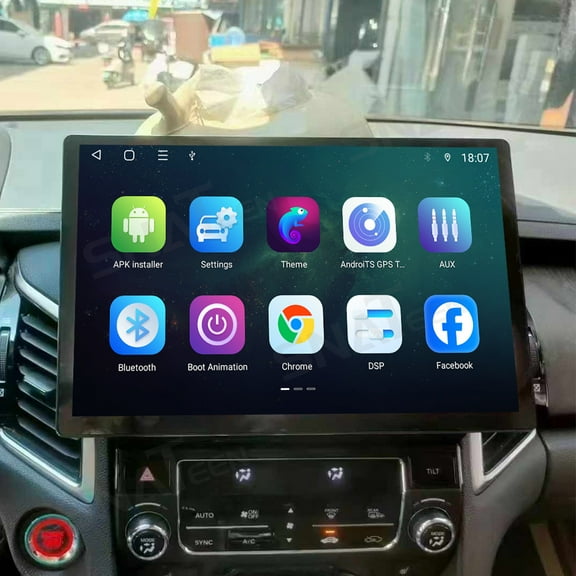 SNATEEN 13.3 inch Carplay Screen/Radio/Multimedia Player for Honda Avancier 2018 2019 2020 Models Universal Car Navigation/GPS Upgrade Headunit Android Display 1080P Touch Screen Replace System