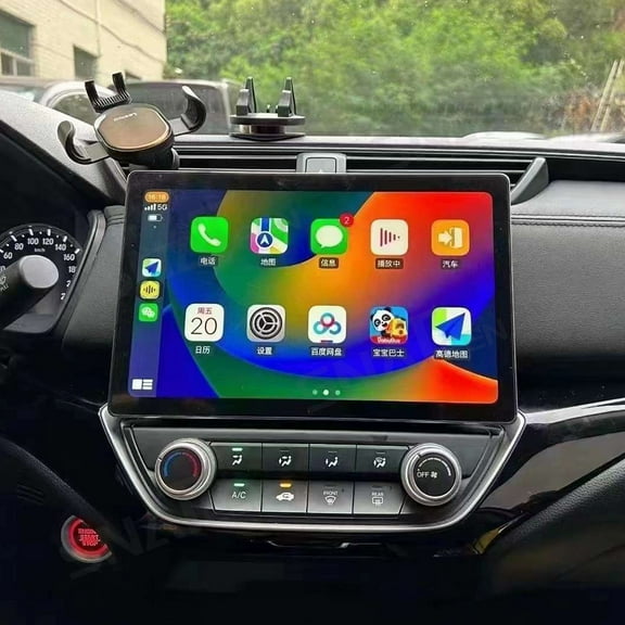 SNATEEN 13.3 inch Carplay Screen/Radio/Multimedia Player for Honda Lingpai 2019-2020 Models Universal Car Navigation/GPS Upgrade Headunit Android Display 1080P Touch Screen Replace System