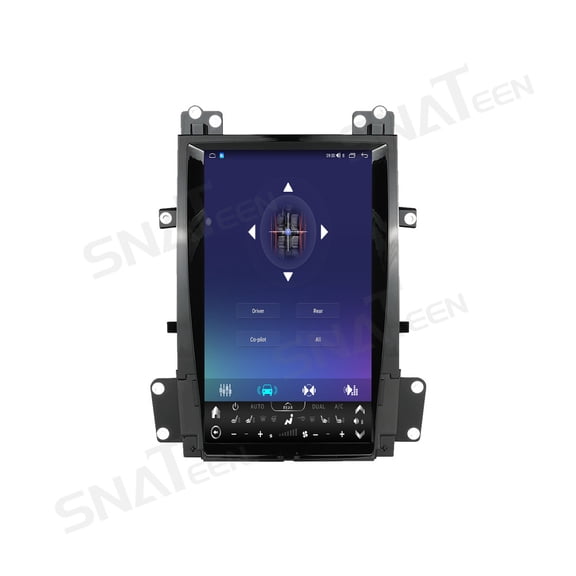 SNATEEN 13.6 inch Carplay Screen/Radio/Multimedia Player for Cadillac Escalade 2007-2014 Model Car Navigation/GPS Upgrade Headunit Android Display 1080P Touch Screen Receiver Replace System
