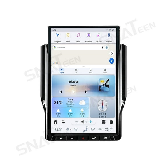 SNATEEN 14.4 inch Android 13 Multimedia Player Screen for Dodge Ram 2019 2020 2021 2022 2023 2024 Car Radio Stereo GPS Navigation DSP Head Unit Video Carplay Receiver