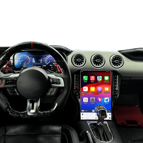 SNATEEN 14.5 inch Car Radio for Ford Mustang 2015-2021 Android 13 Car Multimedia Player Car Stereo GPS Navigation DSP Carplay Double DIN Head Unit