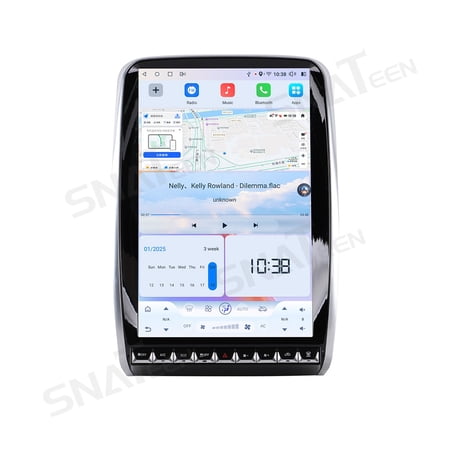 SNATEEN 14.5 inch Carplay Screen/Radio/Multimedia Player for Dodge Durango 2014-2020 Universal Car Navigation/GPS Upgrade Headunit Android Display Touch Screen 1080P Video Device
