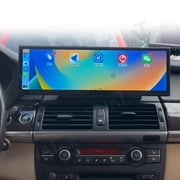 SNATEEN 14.9 inch Car Stereo for BMW X5 E70 E71 2007-2013 Android 13 Car Radio Multimedia GPS Navigation Wireless Carplay