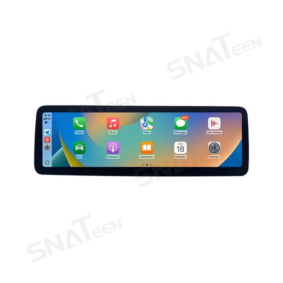 SNATEEN 14.9 inch Linux Carplay Screen/Radio/Multimedia Player for Mercedes Benz C Class 2011-2014 Car Navigation/GPS Upgrade Headunit 1080P Device Replace System