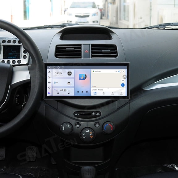 SNATEEN 15.8 inch Carplay Screen/Radio/Multimedia Player for Chevrolet Spark 2010 2011 2012 2013 Car Navigation/GPS Upgrade Headunit Android Display 1080P Touch Screen Receiver Replace System